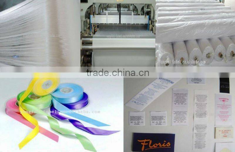 Slit Edge Polyester Satin Elastic Ribbon