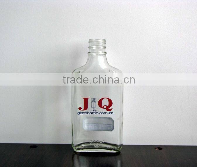 200ml pocket bottle glass spirit bottles