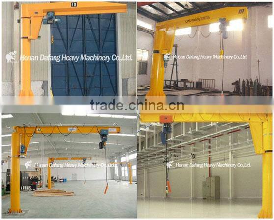 3 ton 5 ton 10 ton Stand Column Mounted Slewing Small Jib Crane Used for Workshop, 2 ton Mini Jib Crane Price