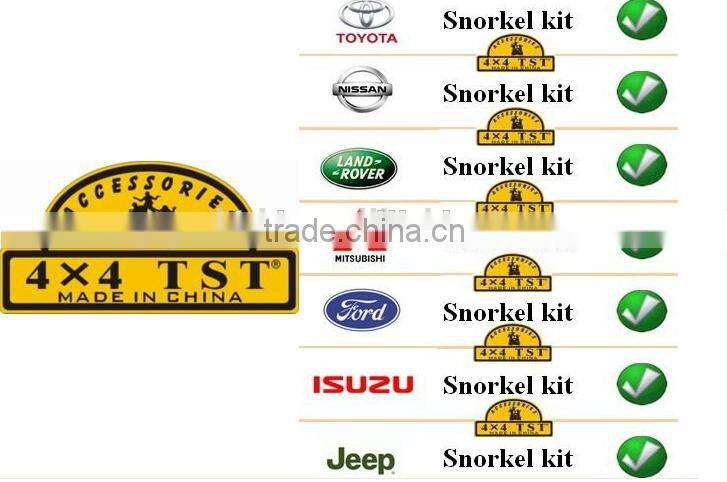 New D-MAX Snorkel Air ram intake kits for Dmax Rt50 2012 onwards