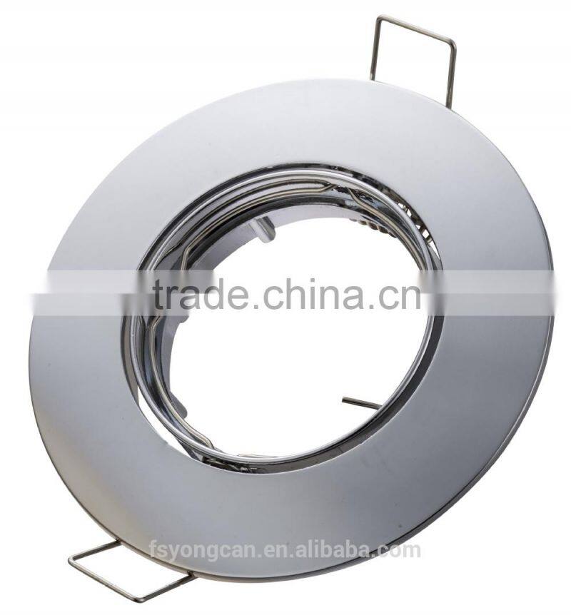 Zinc alloy die casting recessed downlight ceiling light trims MR16 downlight GU10 /G5.3