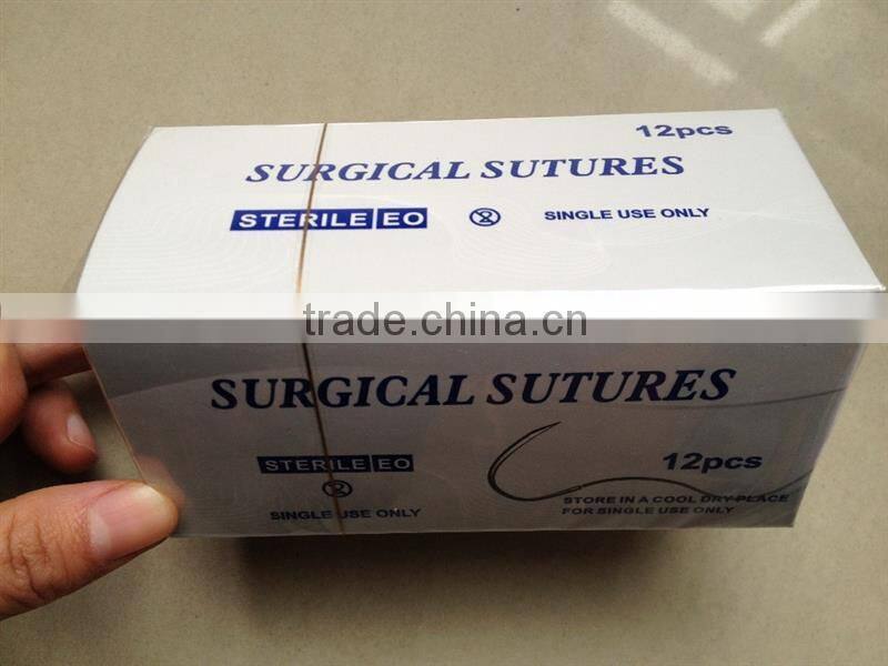 suture with needle