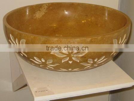 free standing counter top black granite washbasins