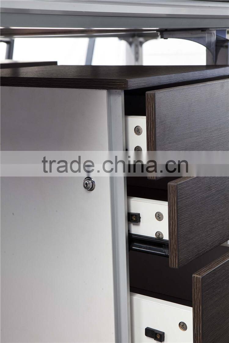 modern office furniture 4 person office workstation partition