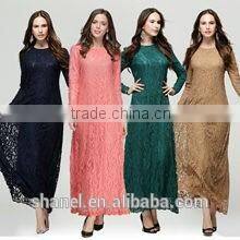 new arrival floral muslim women abayas islamic clothing