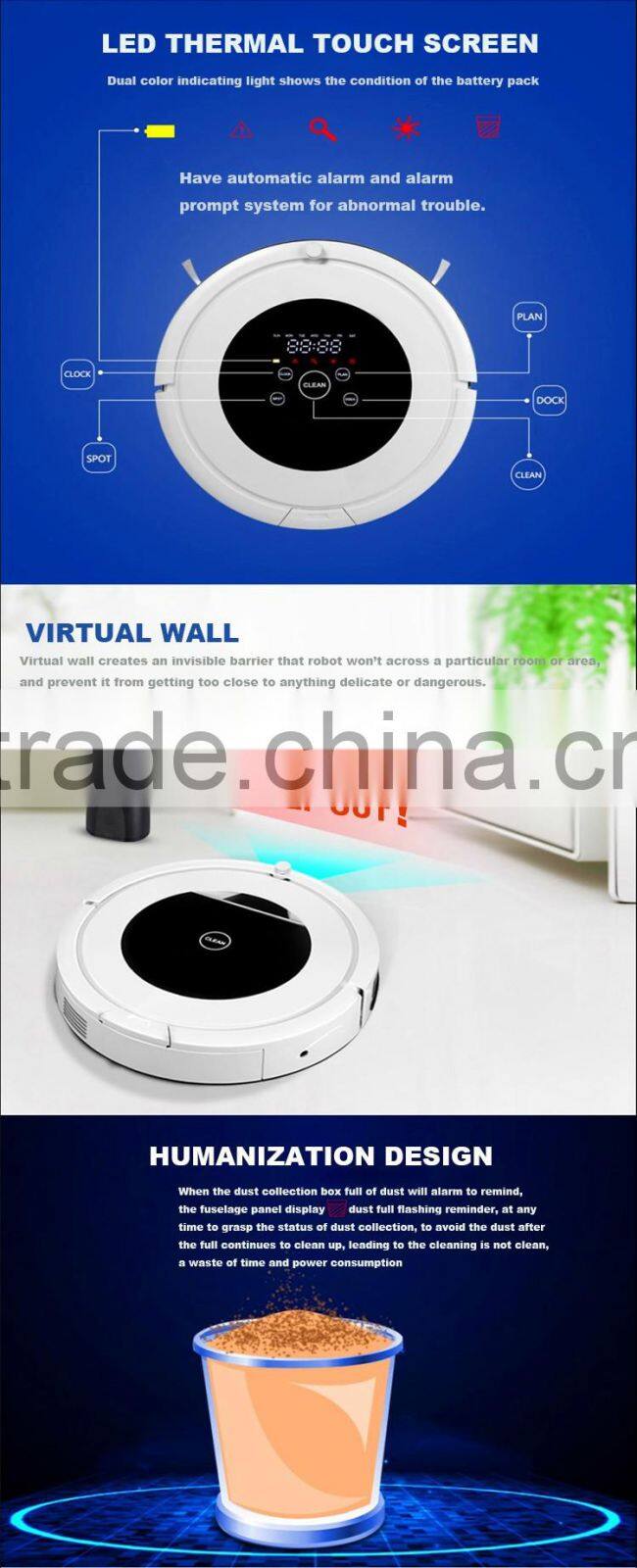 China Whole Sale Cheap Robotic Vacuum Cleaner Vacum Cleaning Robot Cleaners