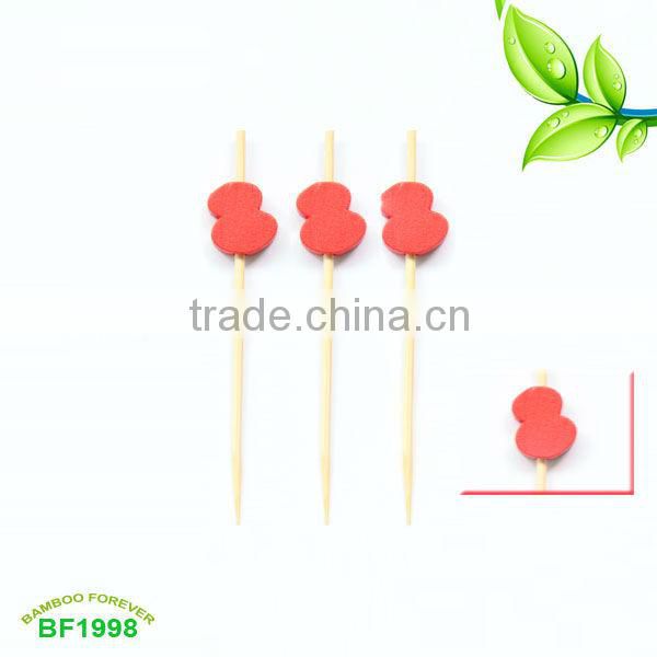 Nature Hot sale Calabash bamboo picks in party
