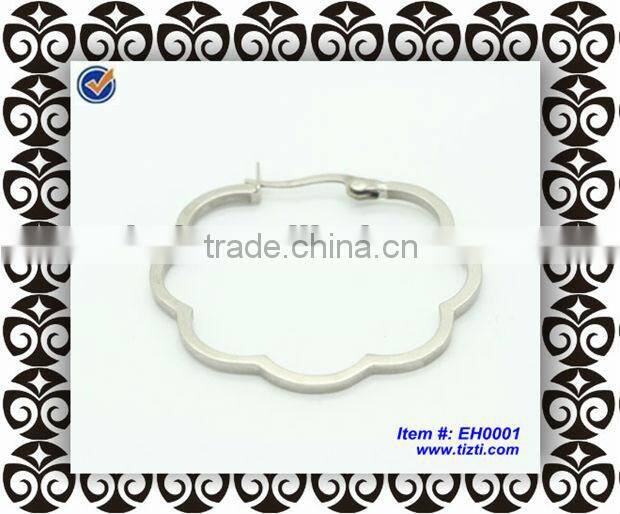 Fashion stainless steel earrings jewelry