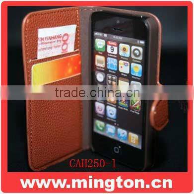 Mobile phone wallet case for iphone 5