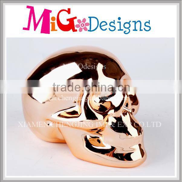 Fashion Skull Design Collection Piggy Bank Ceramic Wholesale
