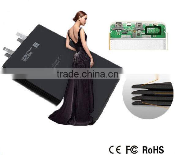 high real capacity usb power bank 20000mah wtth li-polymer battery cell