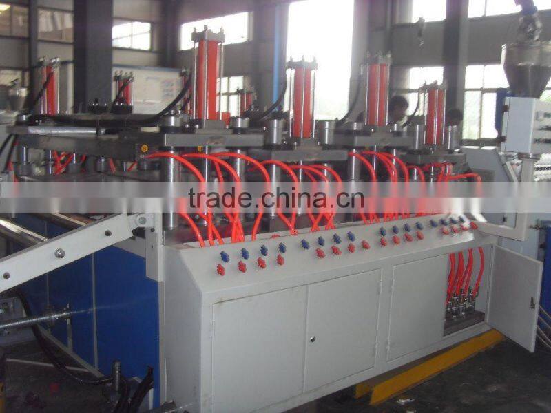 plastic twin screw extruder for pvc foam board