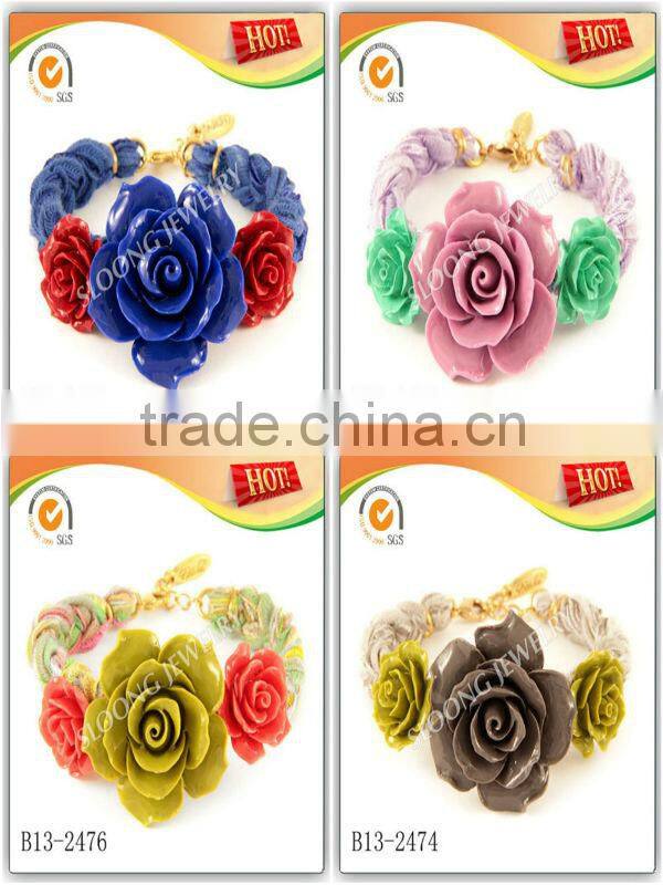 2013 fashion fake gold chain love bracelet