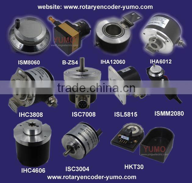 ok YUMO ISC3004 diameter 30mm 1024 pulse A B Z phase mini solid shaft price incremental rotary encoder