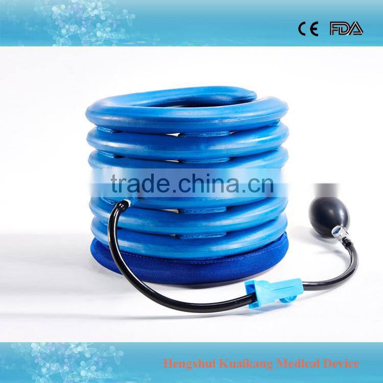 Universal rubber neck collar inflatable cervical traction adjustable soft cervical collar