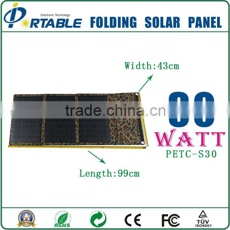 folidng solar panel with multiple function for outdoor use