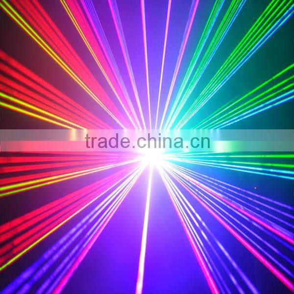 2W RGB 25kpss ILDA Animation laser logo light projector