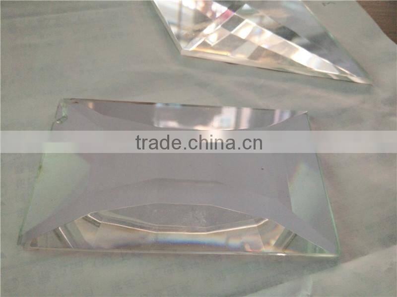 ultra clear beveled edge mirror tile