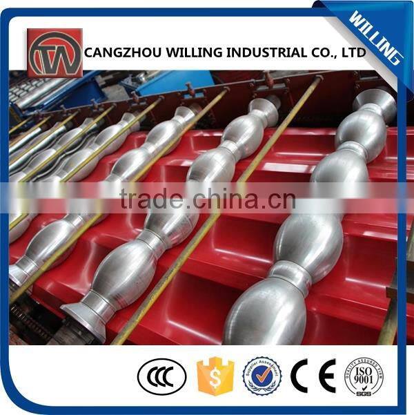 New Condition and Tile Forming Machine Type Galvanized Steel Roof Tile Roll Forming Machine