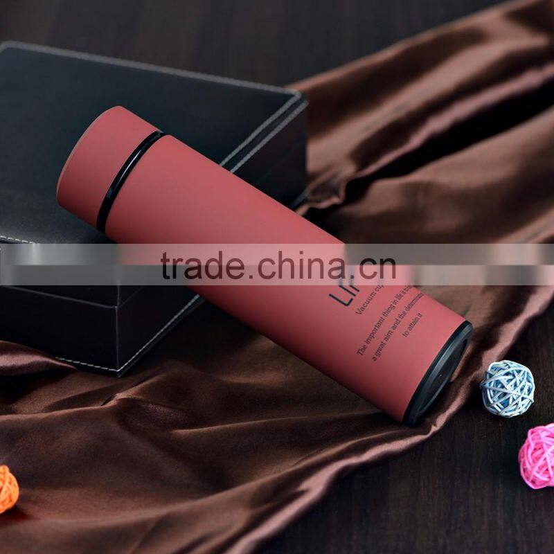 custom sports sublimation stainless steel filtered drink water bottles