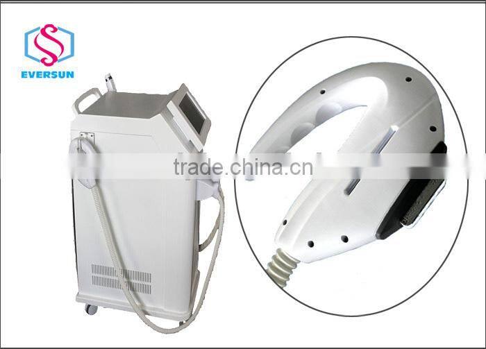 IPL+ e-light + cavitation +monopolar rf + tripolar rf +vacuum multifunction machine GD-Z900