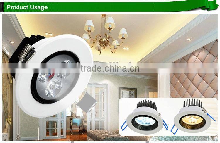 SAA CE PHM Lutron Dimmer 3w led downlight dimmable