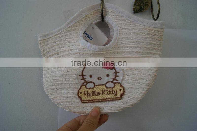 paper straw fashion cute handbag for children with hello kity