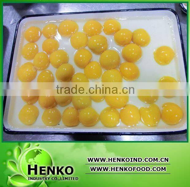 Canned Yellow Peach factory