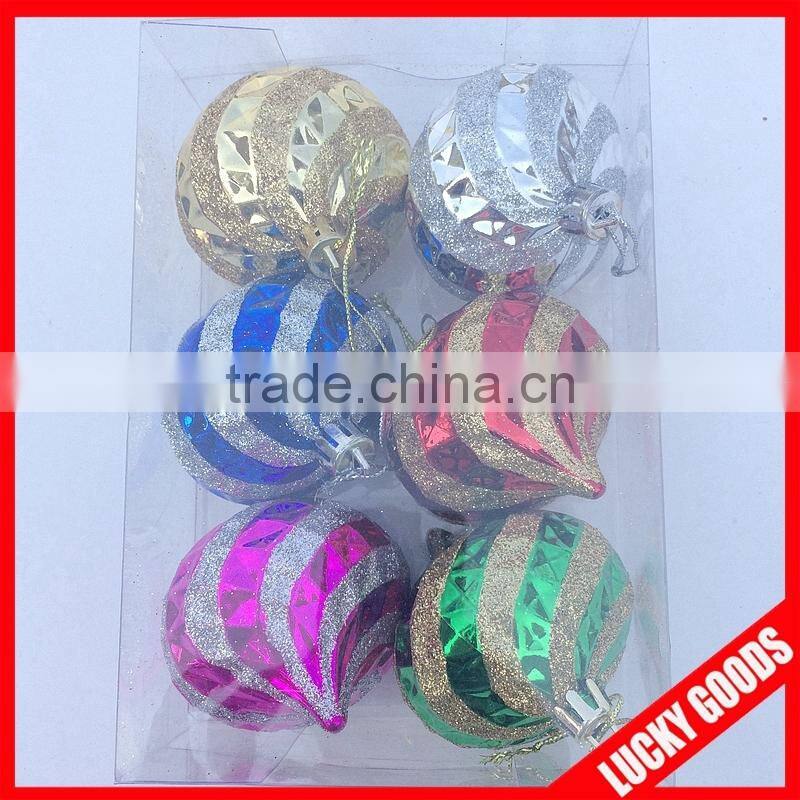 wholesale christmas ball plastic for christmas tree ornament