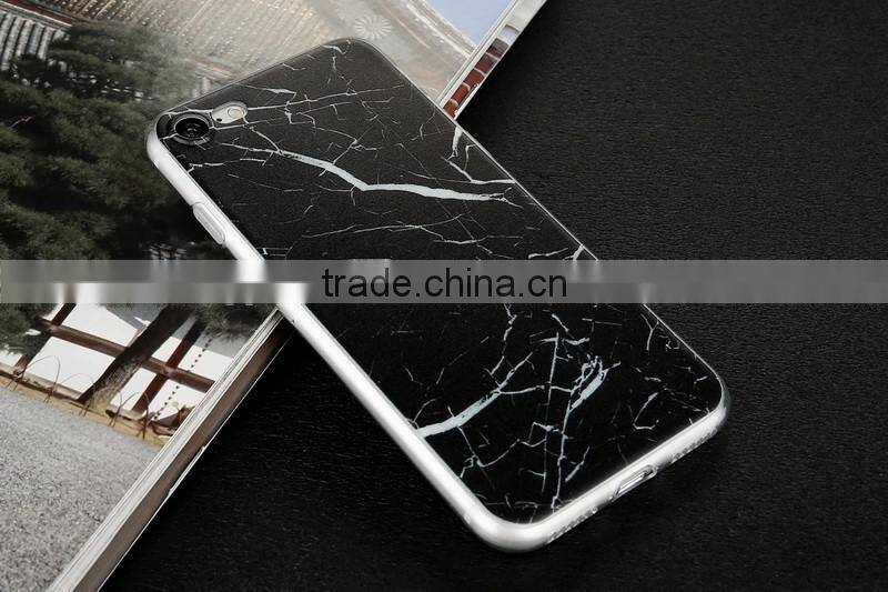 GVC Marble case for iphone 7 PLUS SOFT SILICONE GEL RUBBER case,CREATIVE TPU case for iphone 7 COVER Case STONE STYLE