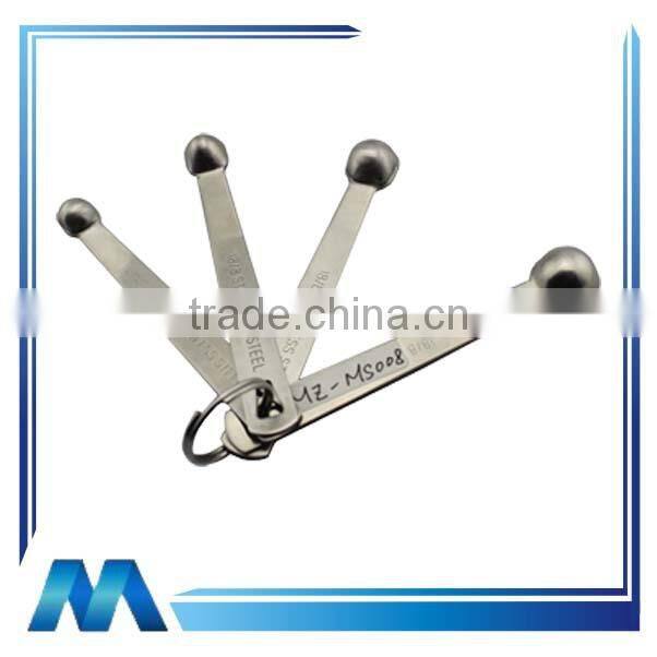 4PCS square stainless steel measuring spoon