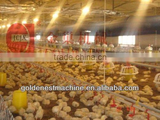 chicken house manure scraper system