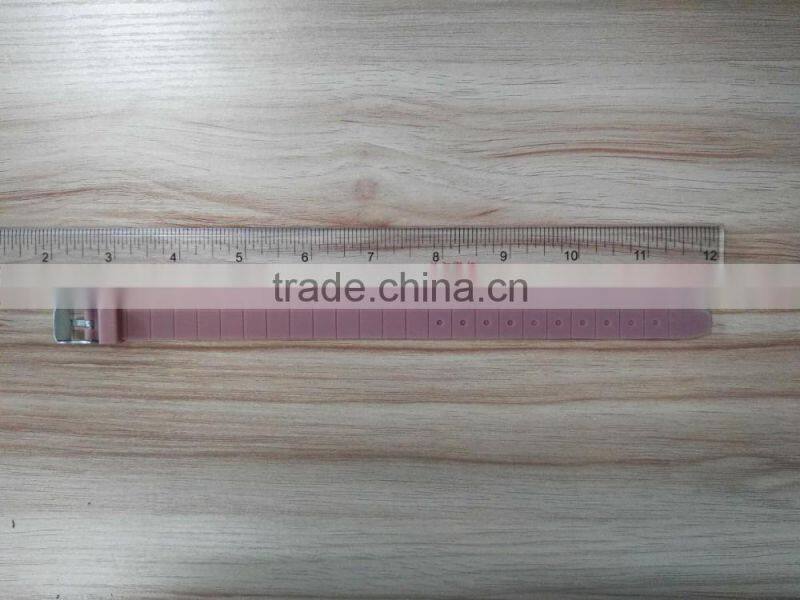 2016 Wholesale China Supplier create your own silicone safety id bracelet