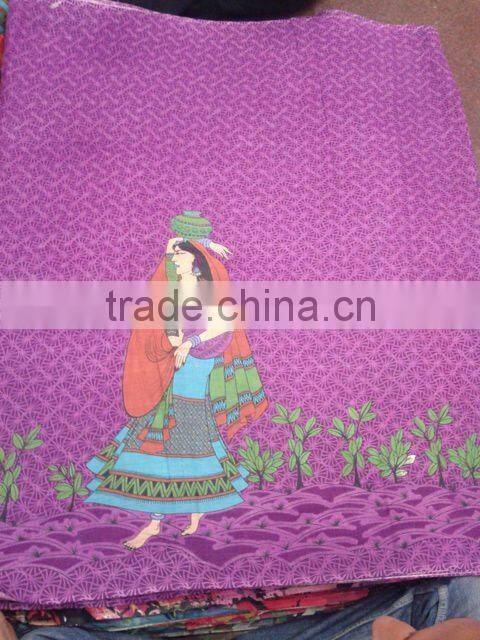 silk habotai printed