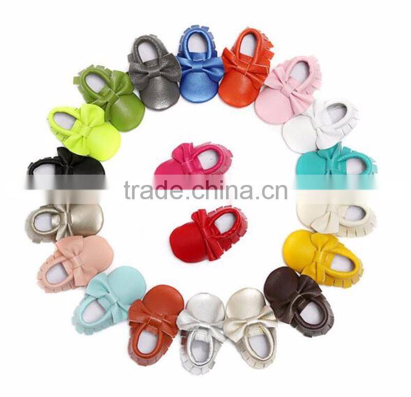 Genuine leather moccasins baby, wholesale shoes baby moccasins