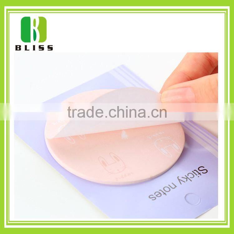 School stationery sets cute sticky notes in different shapes