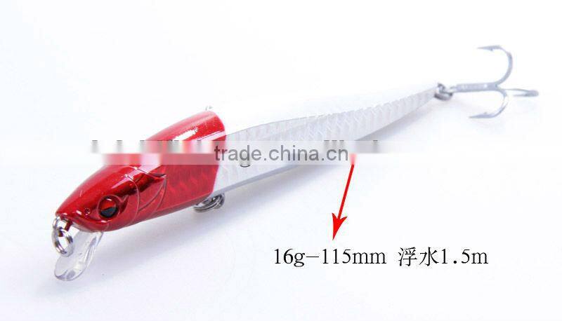 Good swim action new design hard plastic fishing lure