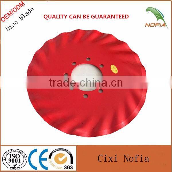 Hot sale disc scraper blade 65Mn or Boron Steel
