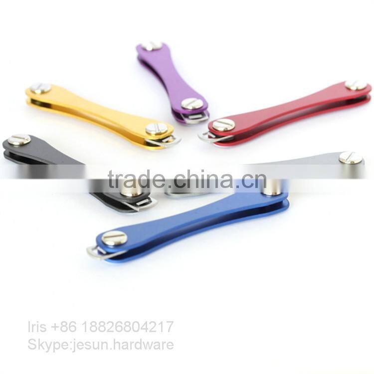 China factory manufacturer producing aluminum compact key holder