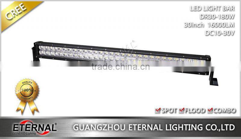 180W 32" high power 4x4 racing powersports off-road rubicon wrangler ATV UTV 12V led light bar