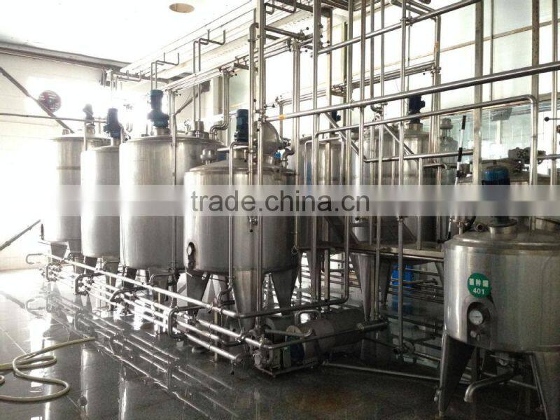 Fruit juice/water/beverage/ filling and sealing production line machine