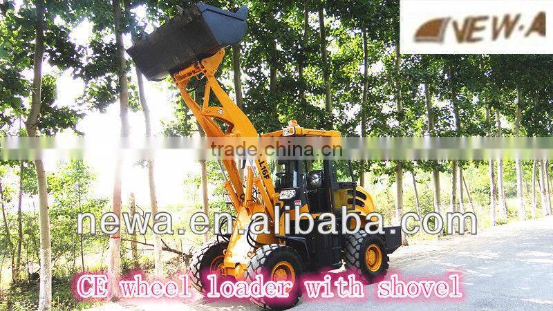 2016 hot CE certificate 1.6ton ZL16 mini wheel loader