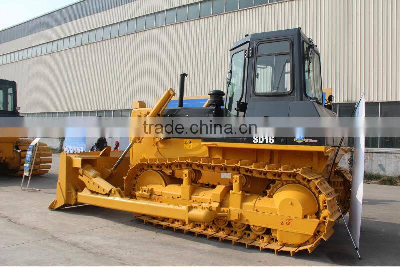 SHANTUI New Made Mini Crawler Bulldozer SD16 With Optional Triple Shank