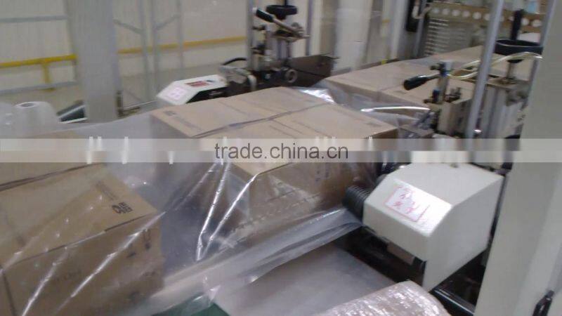 High speed fully automatic shrink wrapping machine