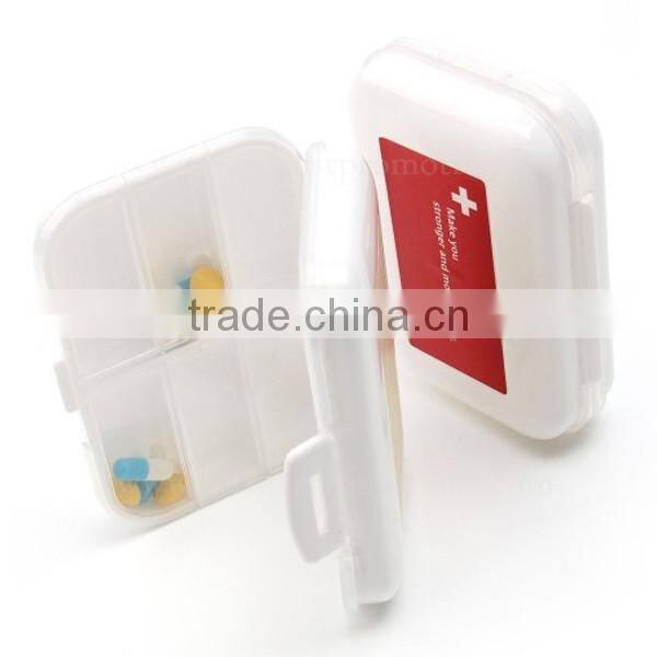Hot Sale Double Layer Plastic Dispenser 7 Day Pill Organizer