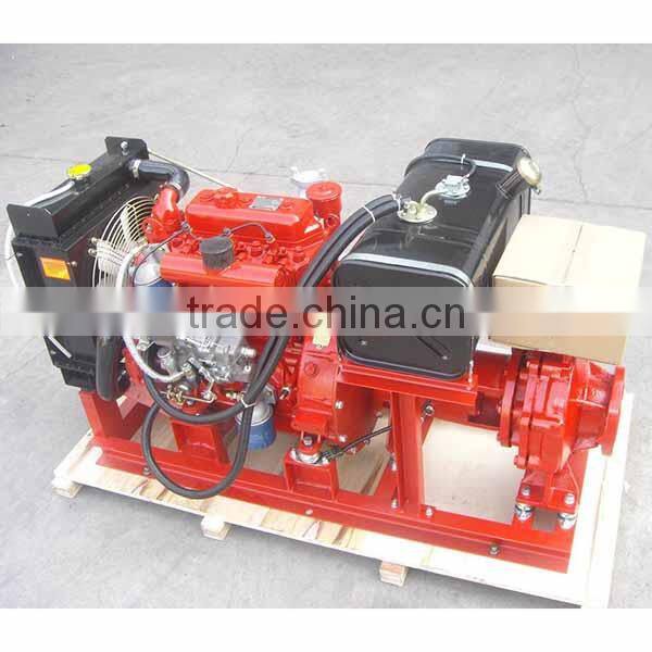 Diesel fire fighting pump equipment set 250GPM