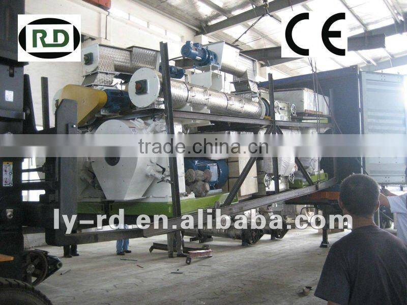 Hot sale! CE/GOST 2t/h RD508MX ring die biomass wheat stalk pellet mill