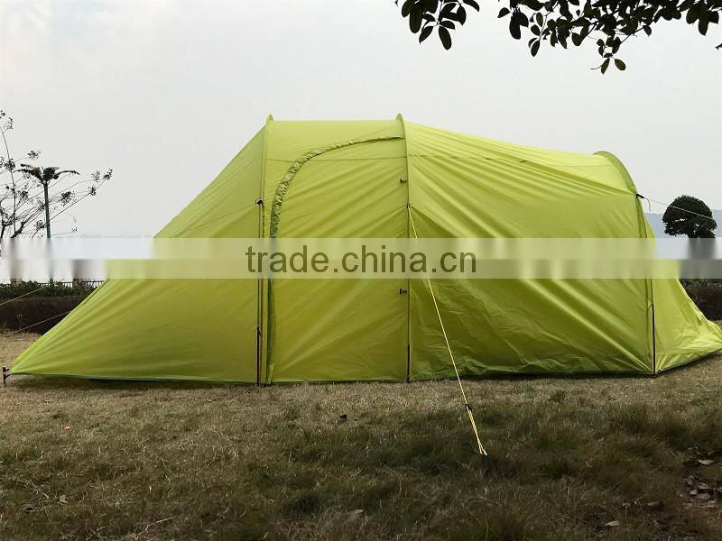 Double Layers Campping Tent with Motorcycle Storage Room Motorcycle Cover
