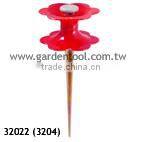 Flower Hose Roller Guide With Metal Spike for Garden Watering