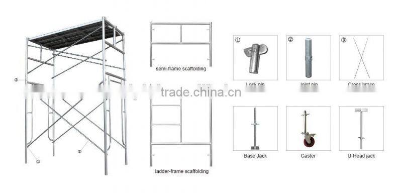 Steel Ringlock Scaffolding for Working Platform or Support System